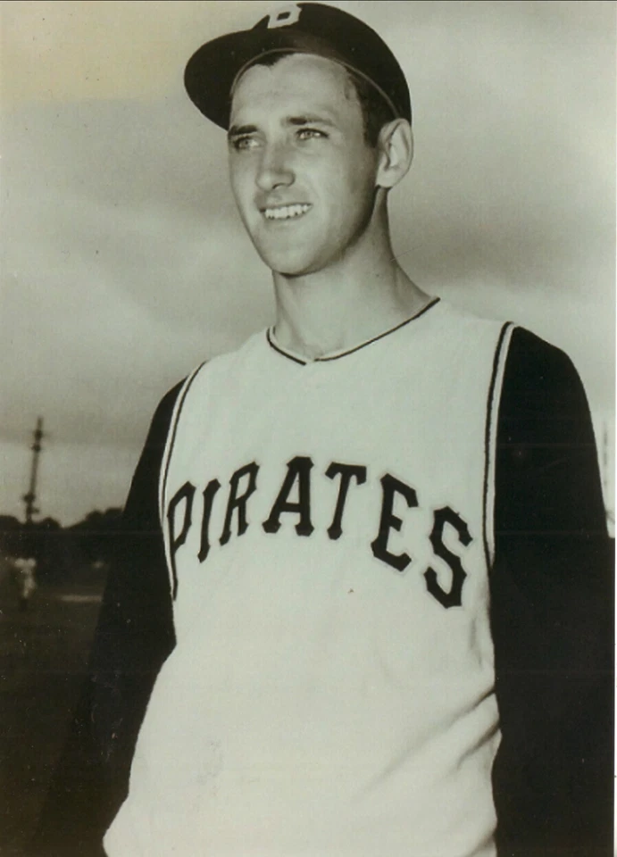 Curt Raydon--Pittsburgh Pirates--5x7 B&W Photo - Image 1 of 1