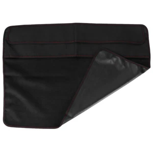 27 Inch Black Polyester Computer Monitor Cover Protector with Inner Lining with - Picture 1 of 11