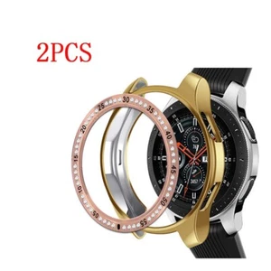 Pełne pokrycie miękkie etui TPU + pokrywa pierścienia do Samsung Gear S3 Frontier SM-R765V - Zdjęcie 1 z 1