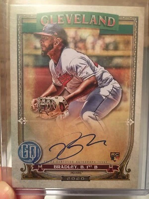 2020 Topps Gypsy Queen Bobby Bradley Rookie On Card Auto  - Image 1 of 2