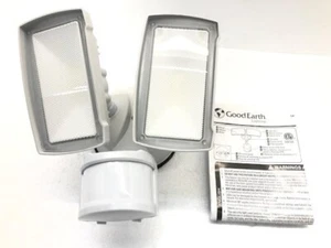 Good Earth Lighting 2-Head LED Smart Motion Activated Light SE1097-WH3-02LF0-G - Picture 1 of 3