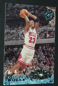 23 MICHAEL JORDAN CHICAGO BULLS 1995 NBA BASKETBALL TOPPS CARD