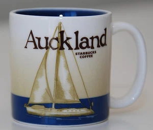 Starbucks Auckland New Zealand Icon mug 16 Oz 2016 Rare - Picture 1 of 1