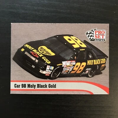 Car 98 Moly Black Gold #65 1992 Pro Set Travis Carter Enterprises Racing - Image 1 of 2