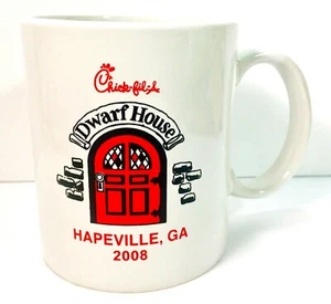 2008 Chick-fil-A Dwarf House 62 Year Anniversary Coffee Mug Hapeville GA - Picture 1 of 3