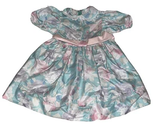 Vestido plisado floral vintage Ruth of Carolina talla 4 para niñas - Imagen 1 de 12