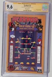 Deadpool #10 -CGC 9.8 SS - Signed & Sketch Matthew Waite - Taco Time 2 - Picture 1 of 3