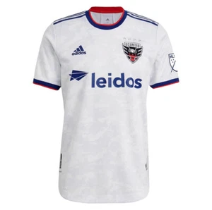 Adidas MLS Men's D.C. United 21/22 Away Jersey, White/Night Blue - Picture 1 of 5