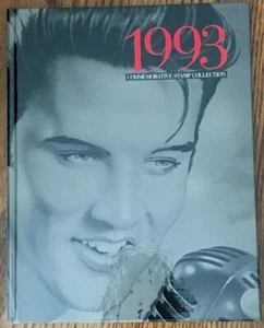 1993 Commemorative Stamp Collection Hardcover Album, Complete - Picture 1 of 8