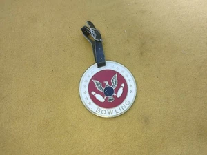 Vintage Eagle Bowling Bag Tag - Picture 1 of 5