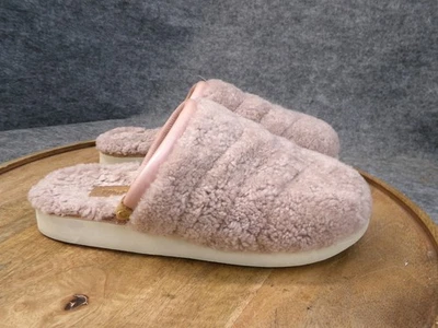 Zapatillas Olukai Pupu Mua para mujer talla 6 rosa EE. UU. sin cordones forradas de piel de oveja Foto 1 de 4