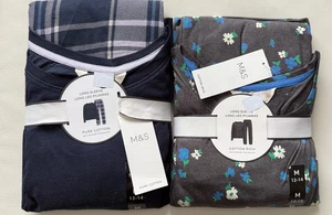 BNWT M&S ladies pure cotton & cotton rich pyjama sets - choice of colours - Picture 1 of 5
