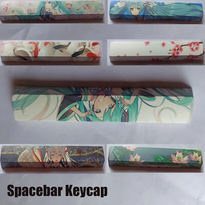 Spacebar Cap For Mechanical Keyboard Blank Space Keycap 6.25U Cherry Profile PBT - Image 1 of 4
