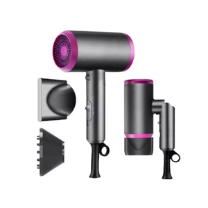 Professional Hair Dryer Powerful Negative Ionic Hairdryer Diffuser Blow Dryer US - Picture 1 of 12
