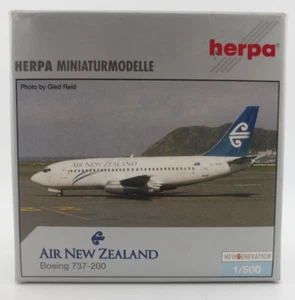 Herpa Air New Zealand Boeing 737-200 Model - 1:500 - 513531 - Picture 1 of 12