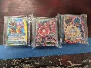 3 kits de baraja tutorial Dragon Ball Super Demo Super 17 Iron Vow Saiyan Bond Vegeta - Imagen 1 de 2