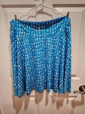 Falda estampado azul y blanco George Foto 1 de 4