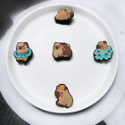 5 Pcs Lovely Capybara Shoe Buckle Shoes Decorations Accessories Wristband Dec NN