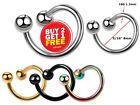 S Shape Nose Labret Ring Stainless Steel Bar Spiral Twister Tragus Ear Piercing 