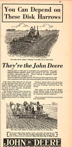 VINTAGE 1932 JOHN DEERE TRAKTOR LANDWIRTSCHAFT DRUCK AD - Bild 1 von 1