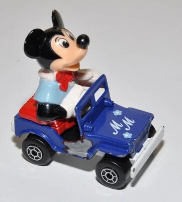 Matchbox Lesney  Disney Series N° 5 Mickey Mouse Jeep Topolino 1979 blu - Immagine 1 di 4