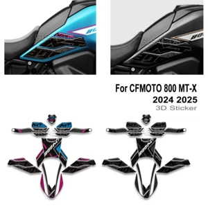 CFMOTO motorcycle 800MT-X 800MT 800 MT protector fuel tank knee pad sticker Kit - Picture 1 of 19