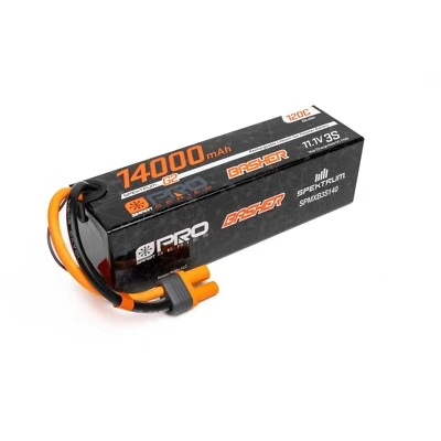 Spektrum SPMXB3S140 11.1V 14000mAh 3S 120C Smart G2 Pro Basher LiPo Battery: IC5 - Image 1 of 2