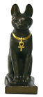 Bastet Egyptian Cat Statue Bronze Finish Kitty Goddess 7H E-098BP