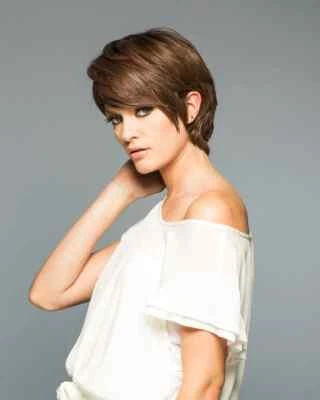 Lori от WIGPRO - Маленький Моно Топ Парик из Человеческих Волос U ВЫБЕРИТЕ ЦВЕТ - Изображение 1 из 4