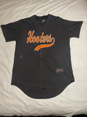 Hooters Baseball Button Down Vintage Soffe  - Image 1 of 4