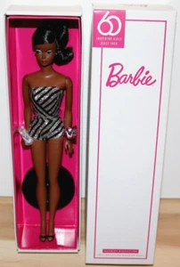 Muñeca Barbie Signature Sparkles 2019 60 aniversario 1959 African AA PLATINUM - Imagen 1 de 16