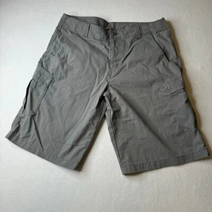 "Pantalones cortos de carga The North Face para hombre talla 34 6 bolsillos gris senderismo al aire libre entrepierna de 12""" - Imagen 1 de 9