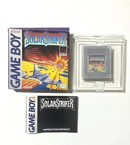 Solar Striker Nintendo Game Boy Complete W/ Manual & Box Vintage Video Game - Picture 1 of 7