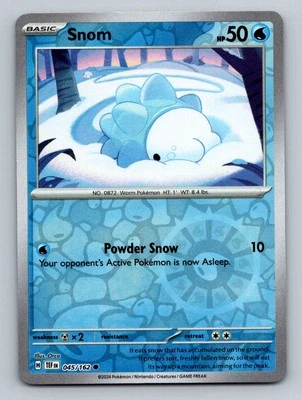 SV05: Temporal Forces #045/162 Snom Reverse Holo - Image 1 of 2