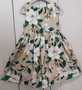 Girls' Mayoral Cotton Dress Size 6 Magnolia Print - Picture 1 of 4