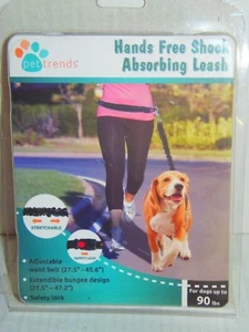 Pet Trends Hands Free Dog Leash Shock Absorbing Extendible Bungee .(2-PO-126) - Picture 1 of 2