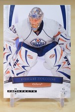 2007-08 Fleer Hot Prospects Base #28 Dwayne Roloson - Edmonton Oilers