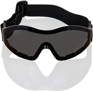 Mirage Black Safety Goggles with a Protective Pouch, Anti-Scratch (Pack of 1) - Picture 1 of 24