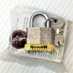 KEL TEL Trigger Lock #395 Padlock & 2 Keys Guard Security 2" lock NIP - Picture 1 of 4
