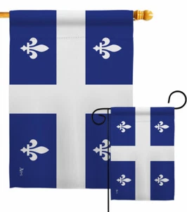 Quebec Garden Flag Regional Canada Provinces Decorative Gift Yard House Banner - Bild 1 von 19
