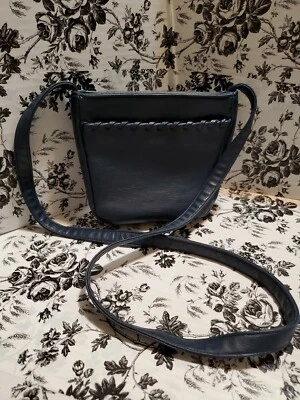 Cartera bandolera pequeña para mujer Esprit vintage azul marino Foto 1 de 4