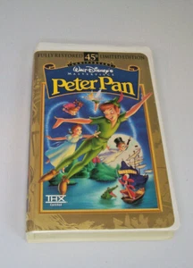 Walt Disney Masterpiece - Peter Pan (VHS 1998, 45th Anniversary Limited Edition) - Picture 1 of 2