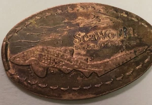 Sea World Pressed Penny Elongated Souvenir Orlando PP4 - Picture 1 of 1
