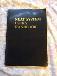 Rare, manuel de l'utilisateur du système NEAT, PC informatique rétro - Photo 1/5