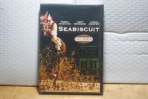 NEW Seabiscuit (Fullscreen DVD, 2003) Tobey Maguire, Jeff Bridges - Sealed! Hors - Picture 1 of 3