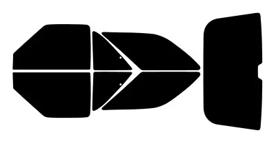 Window Tint For GMC Jimmy 2 Door SUV 1995-2005 Precut Nano Ceramic Car Film Kit - Image 1 of 4