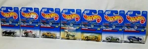 Hot Wheels 7 Mixed Series, Rare Models, RADIO FLYER WAGON New In Packages! - Picture 1 of 11