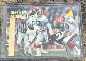 1995 Pinnacle Football Defining Moments #135 Jim Kelly Buffalo Bills - Picture 1 of 2