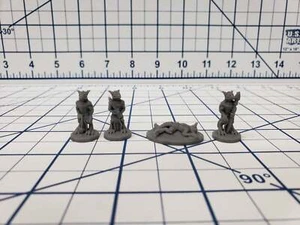 Set of 4 Kobolds - DND - Pathfinder - RPG - Dungeon & Dragons - Miniature - Mini - Picture 1 of 5