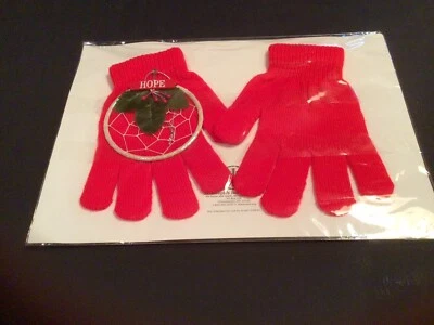 Child’s  Winter Gloves  ( With Dream Catcher Hangup ) - Image 1 of 3